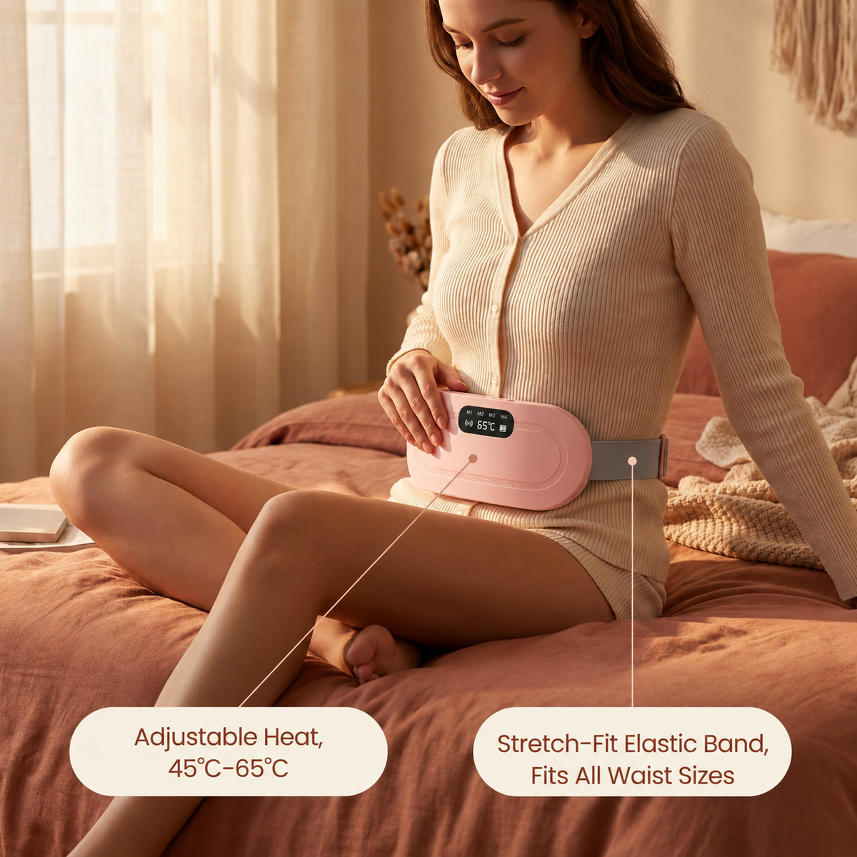 Serauna™ Heat & Massage Pad